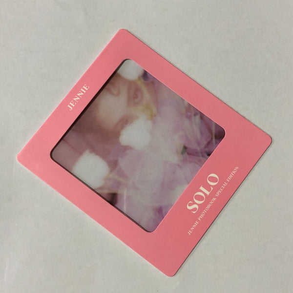 BLACKPINK JENNIE #1 [Solo Photobook Sepcial ed.] Official Film Photocard / Gift