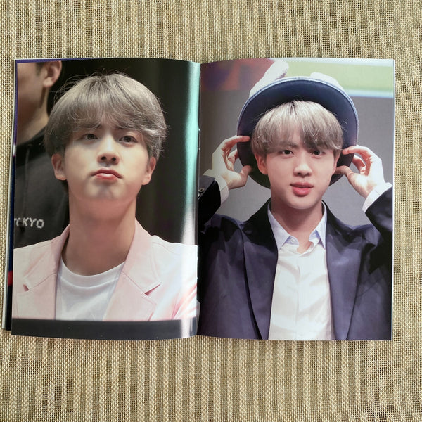 BTS JIN [LOVE Exhibition] Photobook FOR JIN, 20 pages 15x18cm / New, Rare / Gift