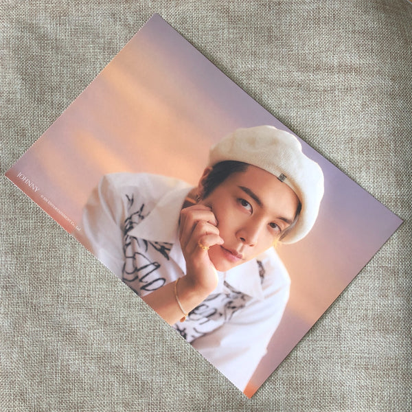NCT 127 JOHNNY [ 2023 Season's Greetings ] Official A4 Poster / New / Gift
