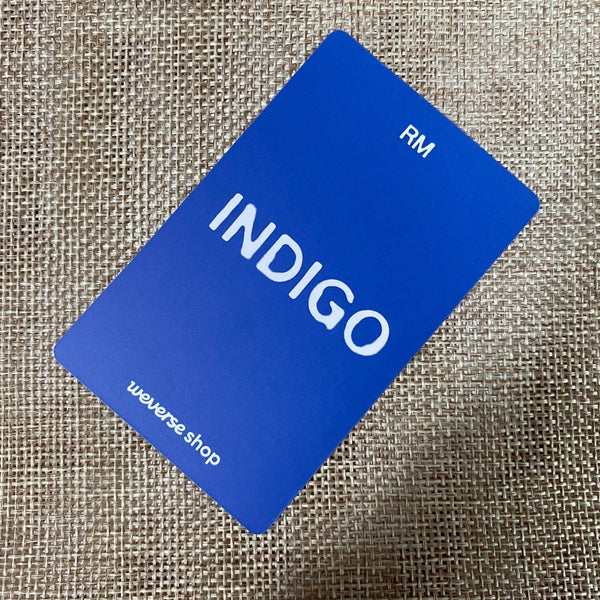 BTS RM [ Indigo Book Ed. Official Photocard ] Japan POB Weverse / New,Rare /+GFT