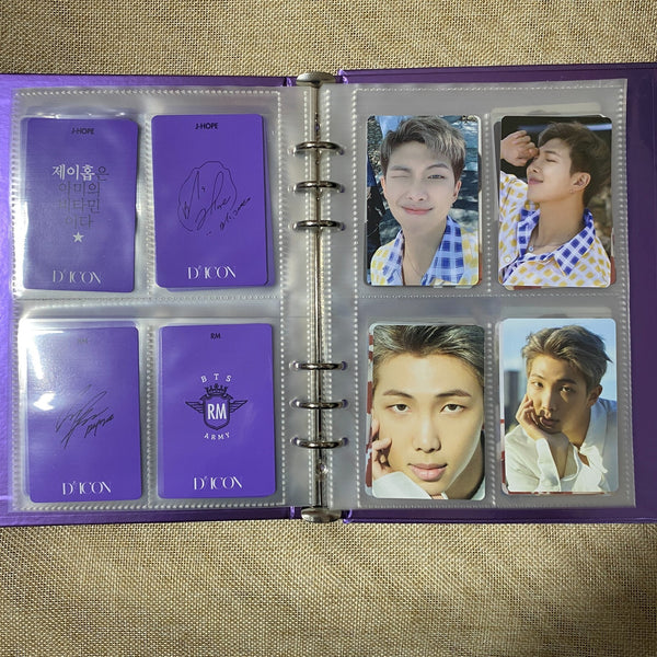 BTS [Dion 101 Photocard Full set] Binder + 100 photocard + 1 postcard / Gift