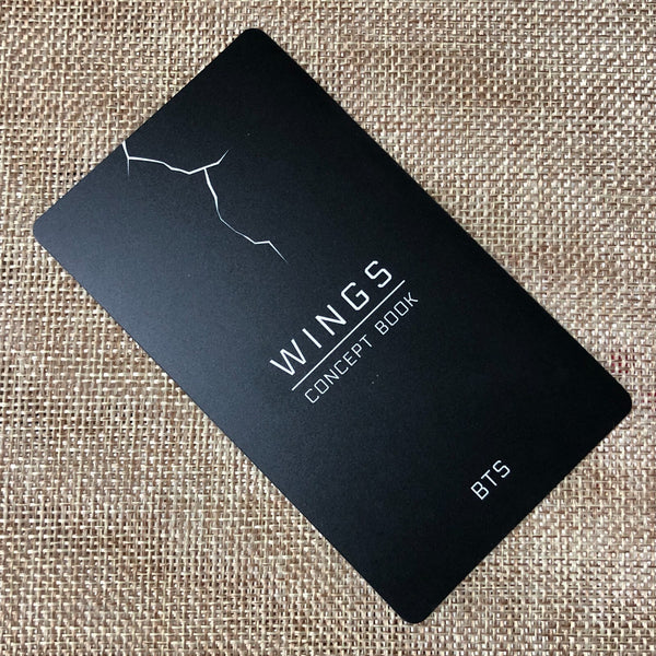 BTS JUNGKOOK [THE WINGS Concept Book] Official Lenticular Photocard / New / Gift