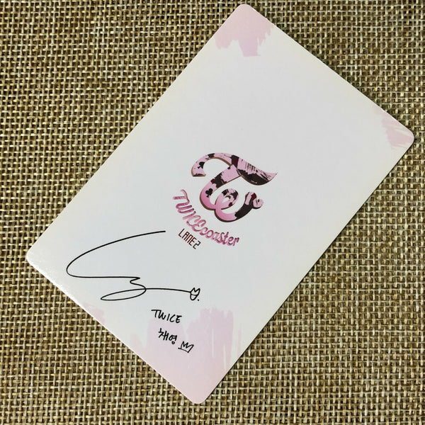 TWICE CHAEYOUNG [Twicecoaster LANE 2 Pre-Order] Official Photocard / New / Gift