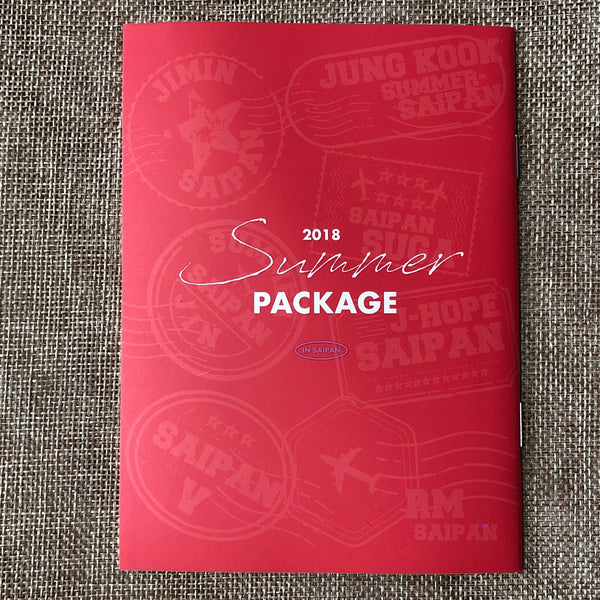 BTS JUNGKOOK [2018 Summer Package Saipan Selfie Book] Official Photobook / Gift