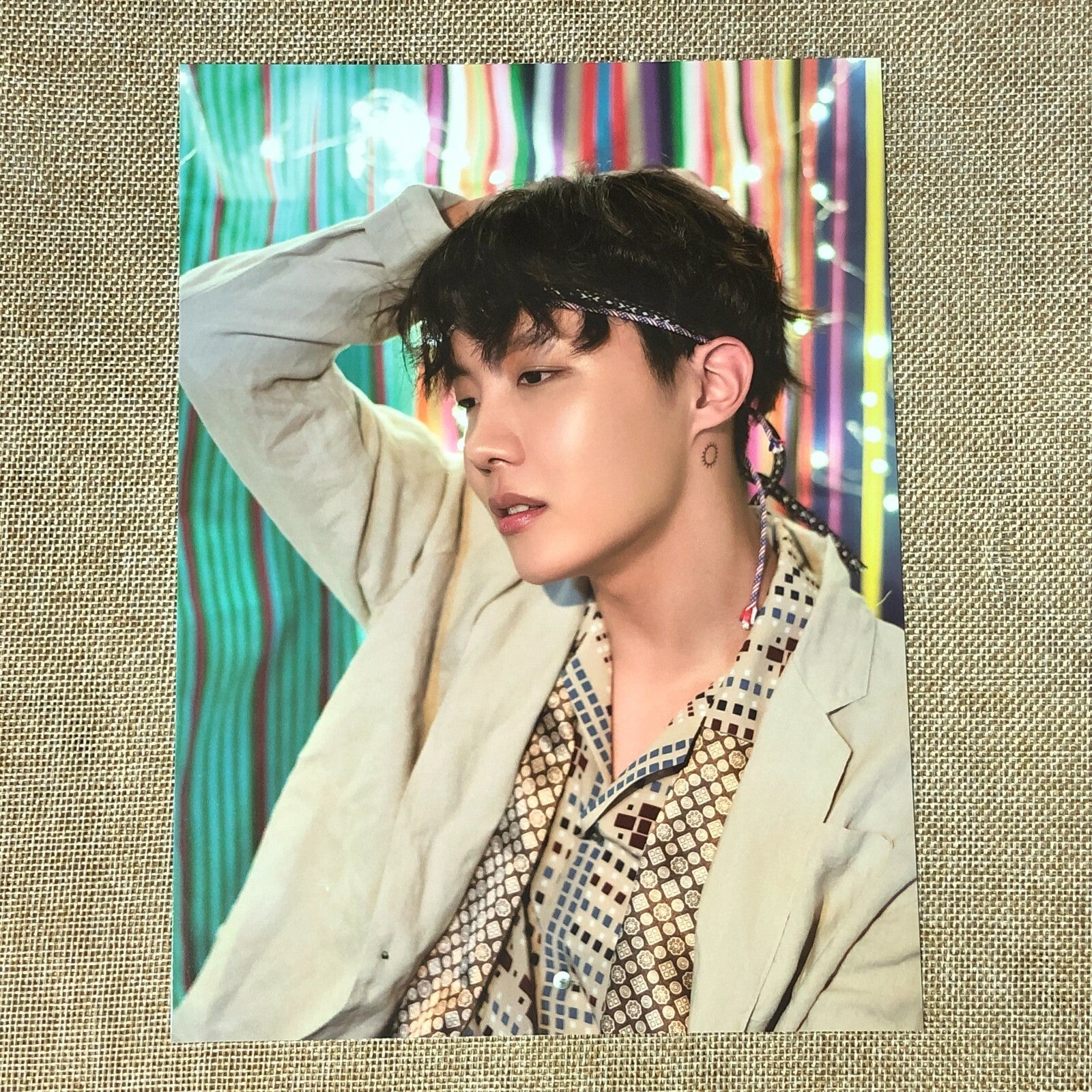 BTS J-HOPE [ Summer Package 2018 in Saipan ] Official Mini Poster / New / Gift