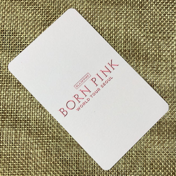 BLACKPINK GROUP [Born Pink World Tour Seoul Weverse] Official Photocard / Gift