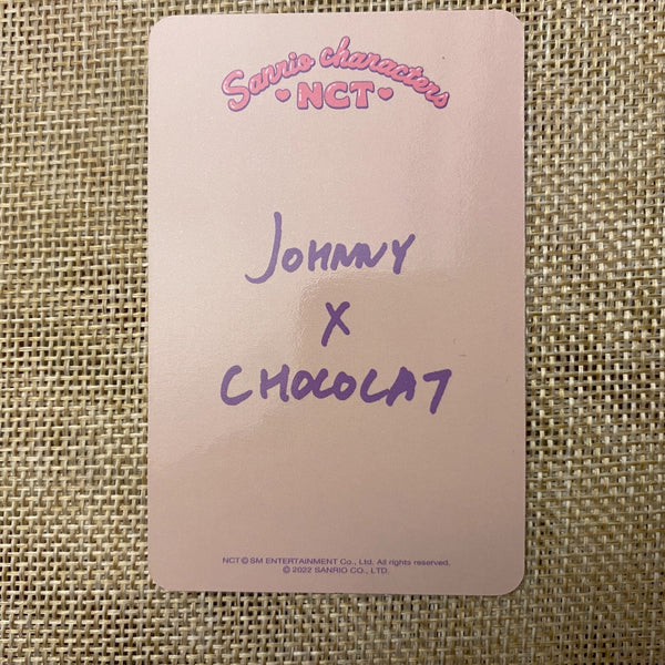 NCT JOHNNY [NCT X SANRIO Character] Official Photocard, 2nd B Ver / New, Rare