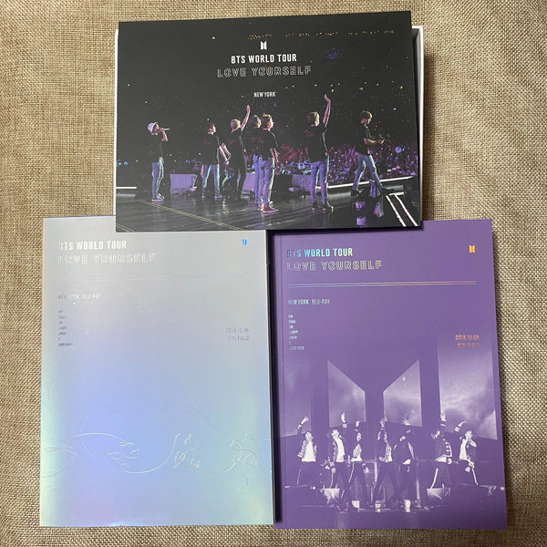 BTS [Love Yourself New York] Blu-ray + Photobook + CD + Mini Poster / No PC /+G