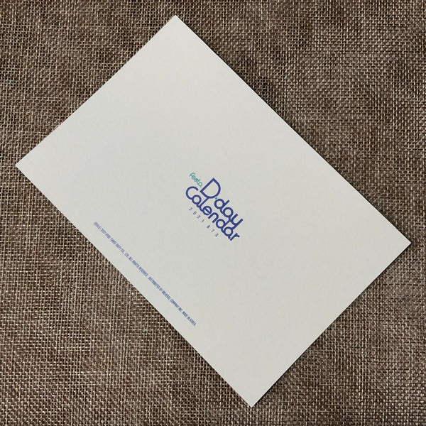BTS GROUP #5 [FESTA D-Day Calendar 8th Anniversary] Official Postcard / Gift