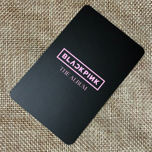 BLACKPINK JISOO [THE ALBUM] Official Photocard, Ktown4U Perks / New, Rare / Gift