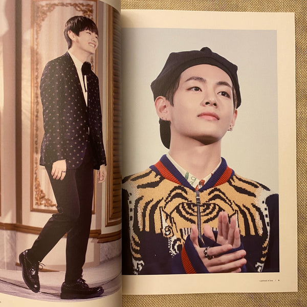 BTS V [Portrait Of The Violet Exhibition] Photobook, 64 pg 21x29 cm / New / Gift