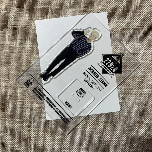 BTS SUGA [ ARMY 2nd Muster ZIP CODE 22920 ] Official Acrylic Stand / New / Gift