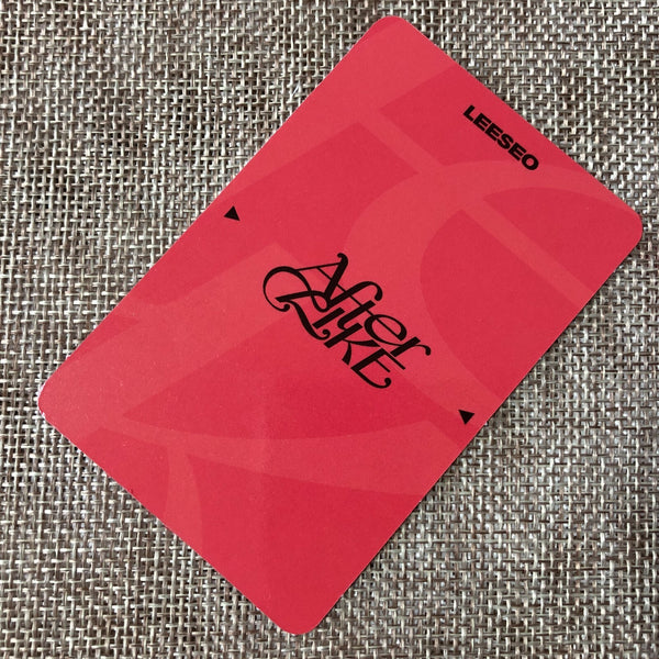 IVE LEESEO [After Like Starship Benefit] Official Photocard, Chu VER. A / Gift