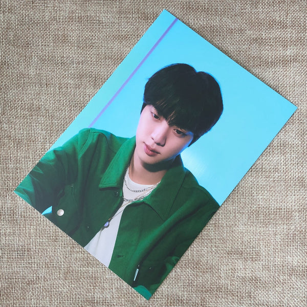 BTS JIN [Samsung Galaxy Z Flip 4] Official Postcard Poster, Limited / New / Gift