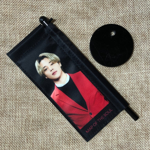 BTS JIMIN [ Map of the Soul ON:E ONE ] Official Mini Flag / New / Gift