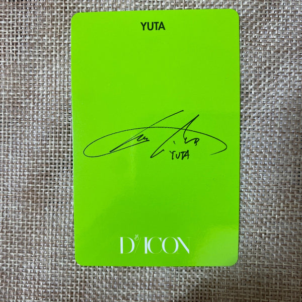 NCT Dream YUTA #8 [ 2019 Dicon Custom Book ] Official Photocard / New / Gift