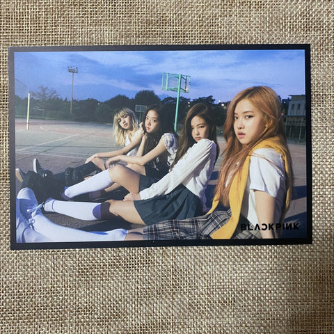 BLACKPINK GROUP [ Pre Debut Type 1 ] Official Postcard / New, Rare / Gift