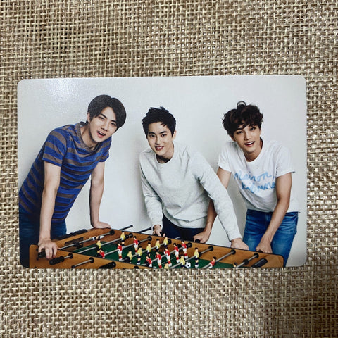 EXO GROUP #4 [2016 Season's Greetings] Official Limited Photocard / New, Rare