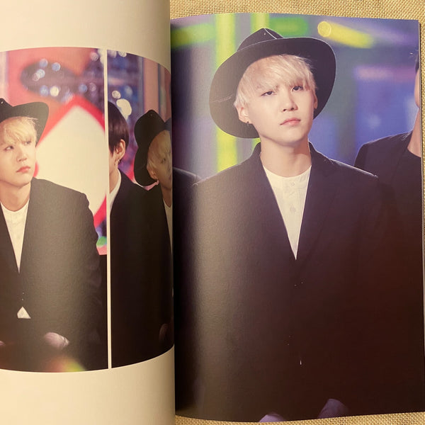 BTS SUGA [LOVE ATTACK Exhibition] Photobook SUGAFLOW, 144 pg 21x29 cm / Gift
