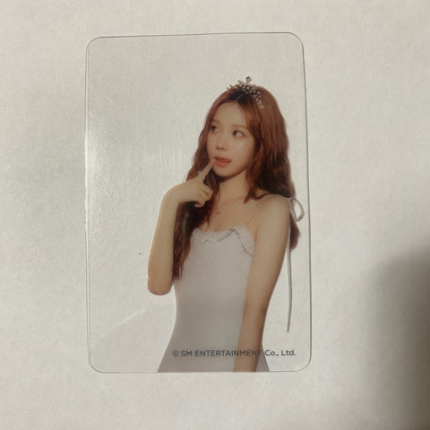AESPA WINTER [2023 Season's Greetings] Official Transparent Photocard / Gift