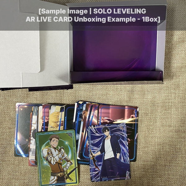 Solo Leveling Official AR Booster Box (10 Packs / 30 Cards) / Exclusive Ltd