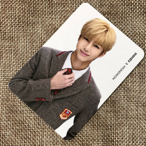 MONSTA X HYUNGWON [RUSH] Official Photocard, 2nd Mini Album Rush ver. / Gift