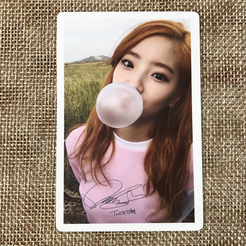 TWICE DAHYUN [ Twicecoaster LANE 1 ] Official Pre-Order Photocard / New / Gift