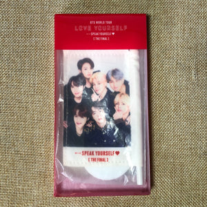 BTS GROUP [Speak Yourself World Tour Concert] Official Mini Flag / OPENED / Gift