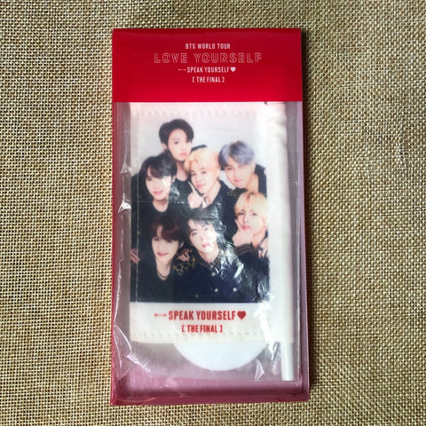 BTS GROUP [Speak Yourself World Tour Concert] Official Mini Flag / OPENED / Gift
