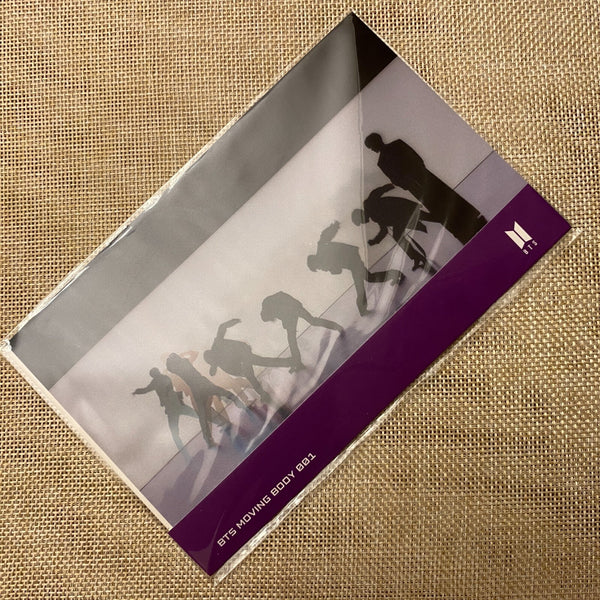 BTS GROUP [ MOVING BODY 001 ] Official Lenticular Photocard / New, Rare / Gift
