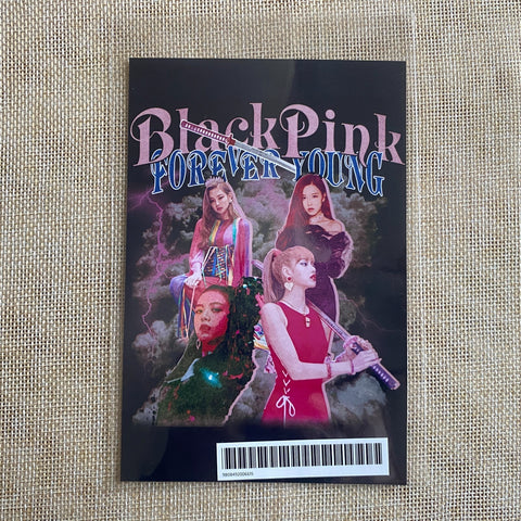 BLACKPINK GROUP #2 [4+1 5th Anniversary Pop-up Store] 4x6 Photo / New, Rare /+G