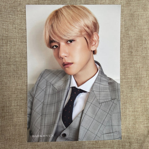 EXO BAEKHYUN #1 [ 2020 Season's Greetings ] Official A4 Size Poster / New / Gift