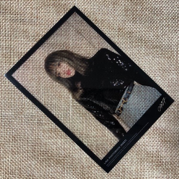 BLACKPINK LISA [0327 Photobook 1st Limited] Official Photocard Set / New / Gift
