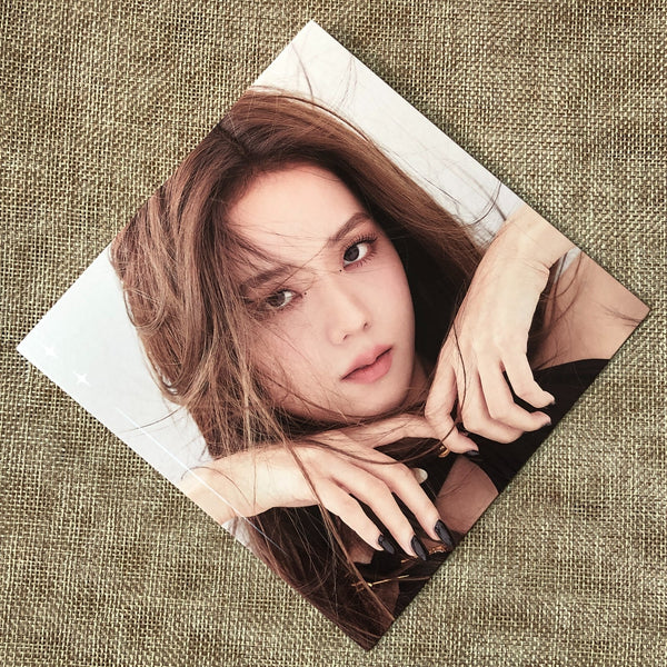 BLACKPINK JISOO [ THE ALBUM ] Official Postcard, Ver. 2 / New / Gift