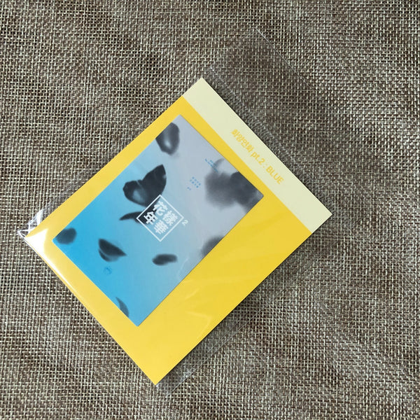 BTS [Oh, always] Official HYYH pt.2 Album Cover Sticker, BLUE Ver. / New / Gift