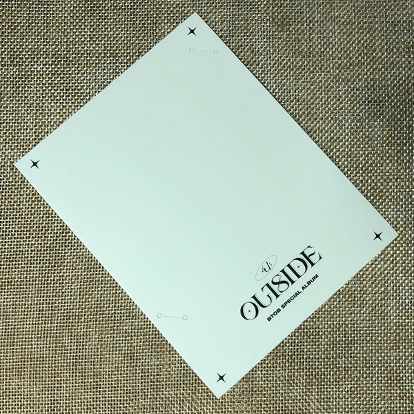 BTOB 4U SEO EUNKWANG [OUTSIDE] Official Film Photocard, Special Silent Ver /+G