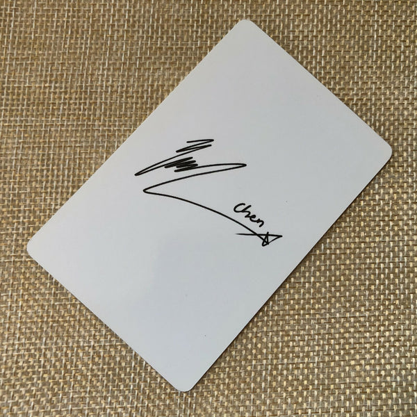 EXO CHEN [BWCW Boy Who Cried Wolf] Official Photocard, Pop Up Store / Rare /+G