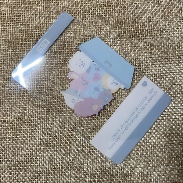 BTS BT21 GROUP [OliveYoung] Official Limited Transparent Photocard / New / Gift