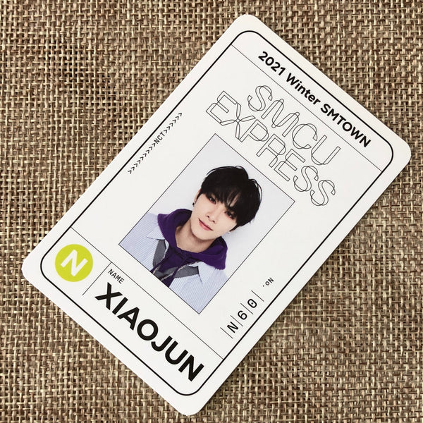 NCT 127 XIAOJUN [2021 Winter SMTOWN SMCU EXPRESS] Official Photocard / Gift