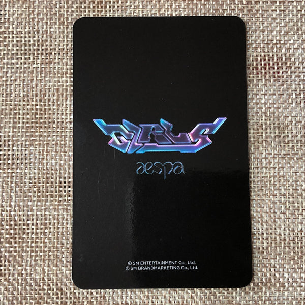 AESPA GISELLE [ Girls ] Official Photocard, SM Invitation Benefit / New / Gift