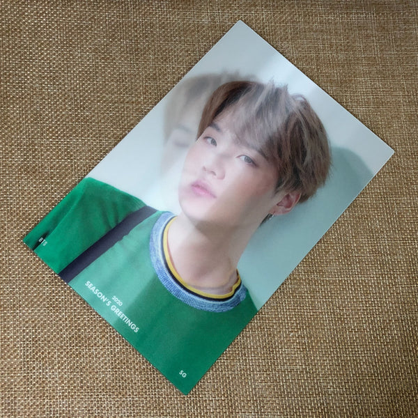 BTS SUGA [ 2020 Season's Greetings ] Official Lenticular Photocard / New / Gift
