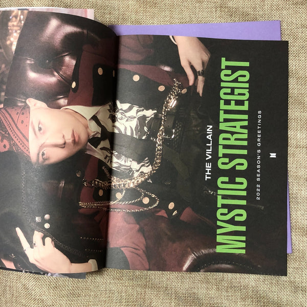 BTS GROUP [ 2022 Season's Greetings ] Official Tabloid Poster Set / New / Gift