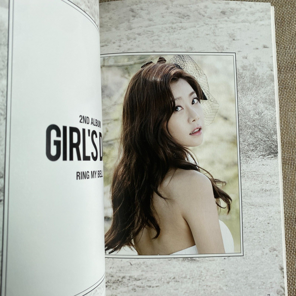 Girl's Day SOJIN [Ring My Bell] Signed Album / Autographed / CD+Photobook+PC-2 /
