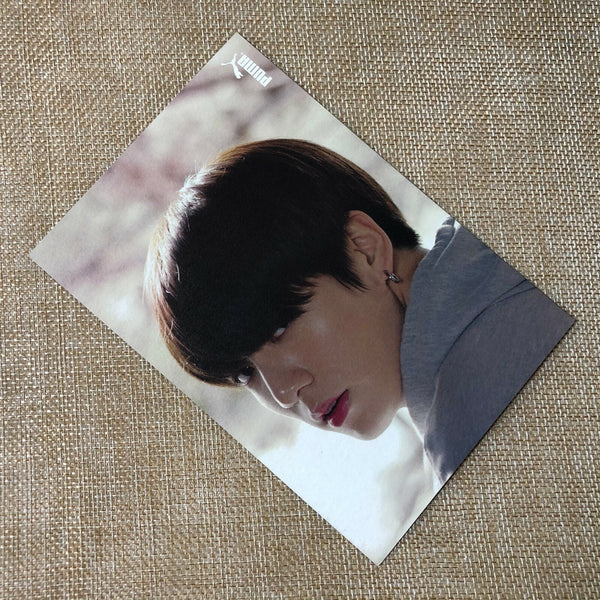 BTS JUNGKOOK [PUMA Blaze Time] Official Photocard Post card, Photo / New / Gift