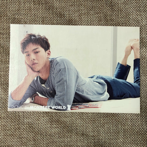 MONSTA X SHOWNU [PICNIC IN MONBEBE WORLD Fan Meeting] Official Postcard / Gift