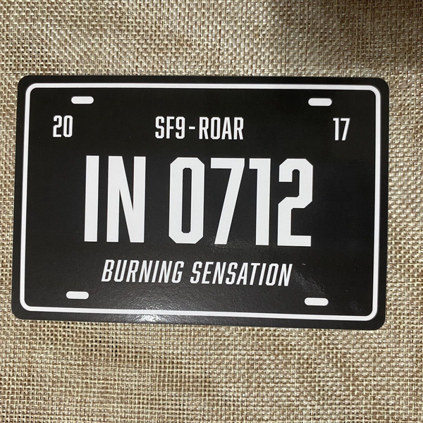 SF9 [Burning Sensation] Signed Promo Album / CD+Photobook+PC / Autographed / Rar