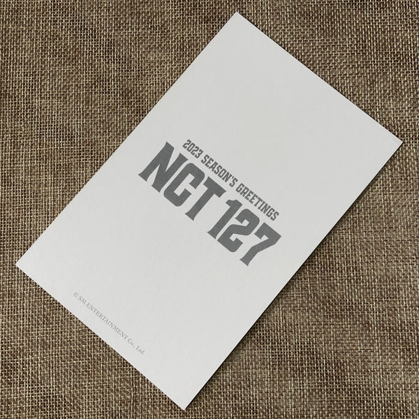 NCT 127 DOYOUNG JAEHYUN [2023 Season's Greetings] Official Postcard / New / Gift