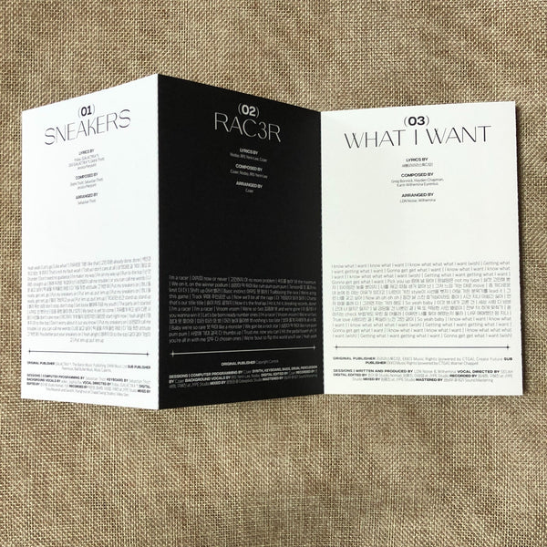 ITZY GROUP [ CHECKMATE ] Official Lyric Paper Card / New / Gift