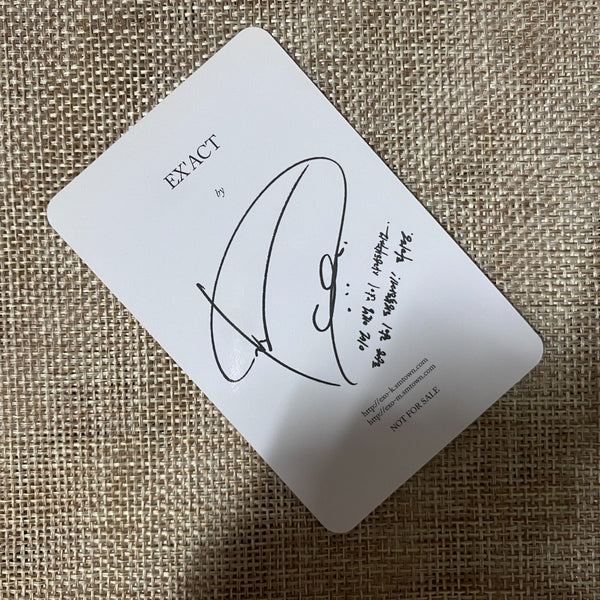 EXO D.O. #2 [ EXACT EX'ACT ] Official Photocard, 3rd Monster / New, Rare / Gift