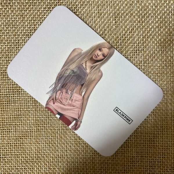 BLACKPINK ROSE [Born Pink World Tour Seoul Weverse] Official Photocard / Gift